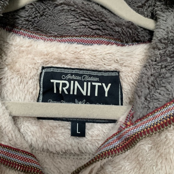 Trinity Men's Plush ¼ Zipper Pullover Sweater - Picture 3 of 7